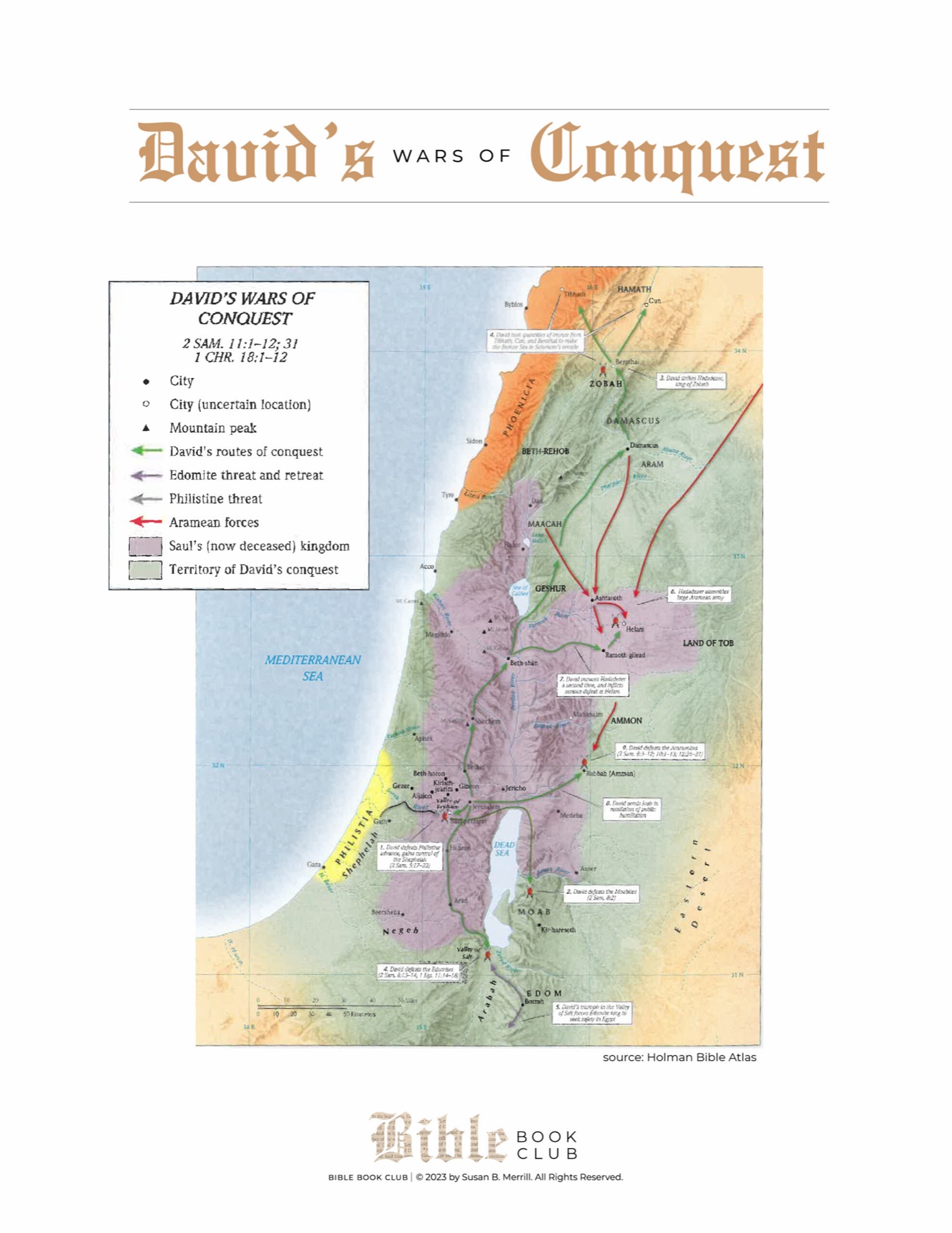 David's Wars of Conquest
